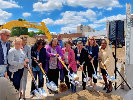 Clarendon Hill Apartments Affordable Housing-Ground Breaking